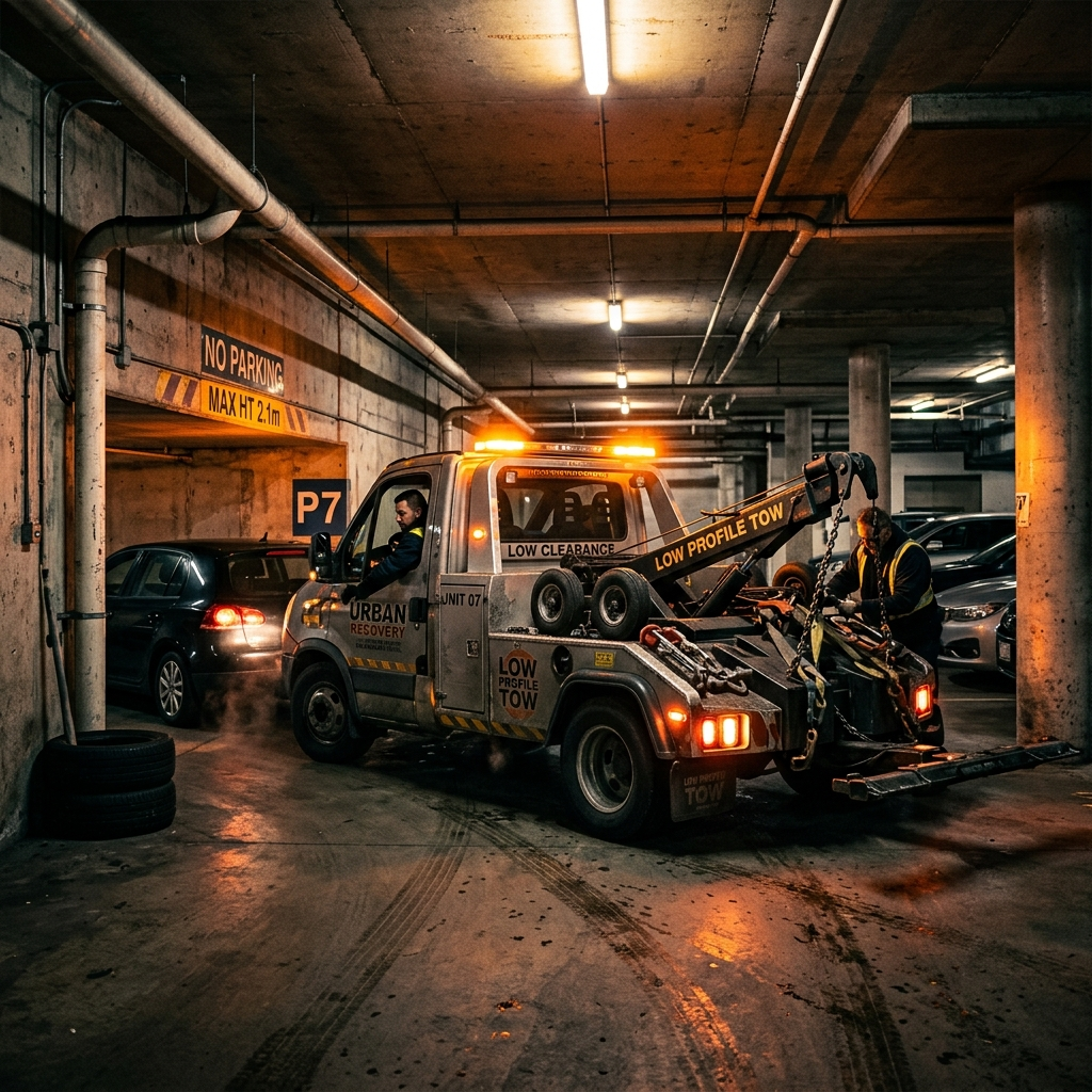 Remorquage parking sous-sol en PACA