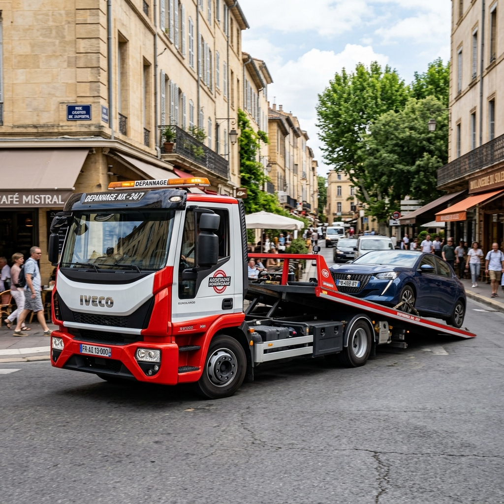Remorquage urbain Marseille Nice Toulon